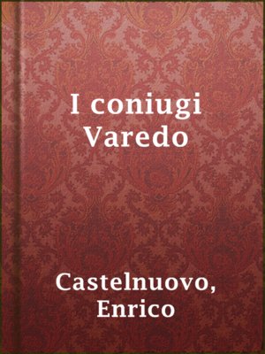 cover image of I coniugi Varedo